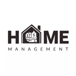 Smart Home Management Services Featuring Financial Planning Logo Template