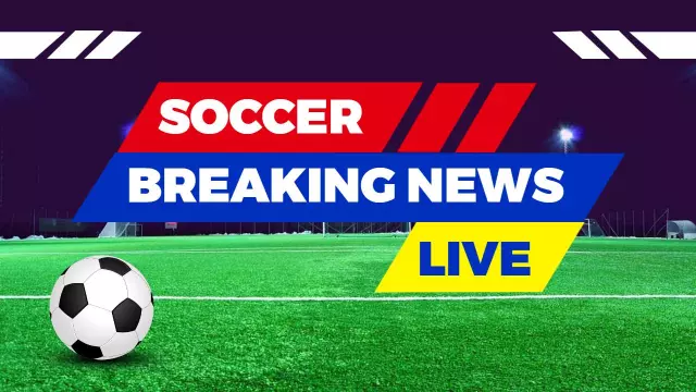 Soccer Breaking News Live Update YouTube Thumbnail Template
