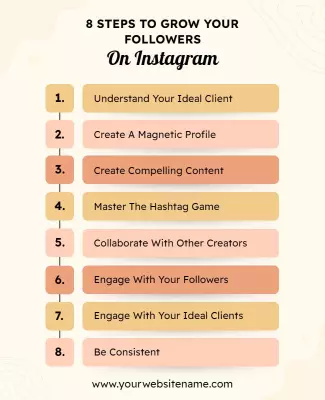 Social Media Growth Strategy Flyer Template