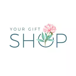 Soft Pink Floral Design Highlighting Gift Florist Logo Template
