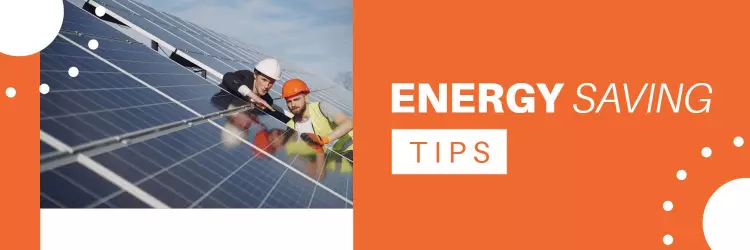 Solar Panel Installation and Energy Saving Tips Twitter Banner Template