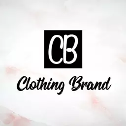 Sophisticated Black Background with Elegant Clothing Brand Logo Template