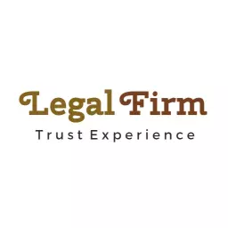 Sophisticated Brown and Gold Design for Legal Firm Logo Template