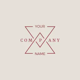 Sophisticated Minimalist Design Featuring Geometric Shapes Logo Template