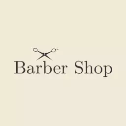 Sophisticated Minimalist Design for Modern Barber Shop Logo Template