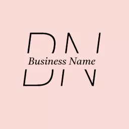 Sophisticated Modern Logo for Business Branding in Pink Logo Template