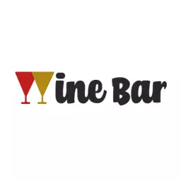 Sophisticated Wine Glass Icon Highlighting Wine Bar Experience Logo Template