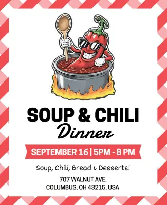Soup and Chili Dinner Event Flyer Template