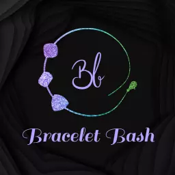 Sparkling Purple Bracelet Design for Stylish Accessory Logo Template