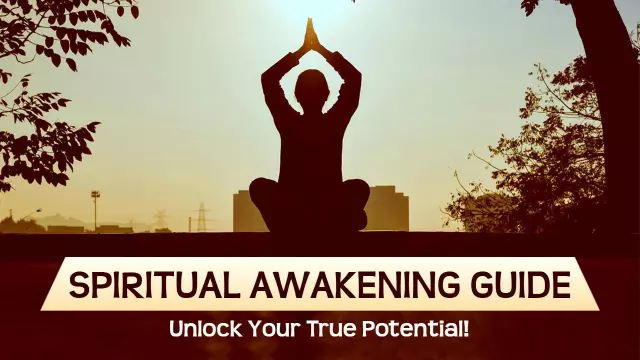 Spiritual Awakening Meditation Guide YouTube Thumbnail Template