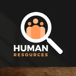 Spotlighting People with Modern Human Resources Logo Template
