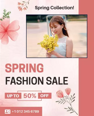 Free Editable Spring Flyer Templates | DesignWiz