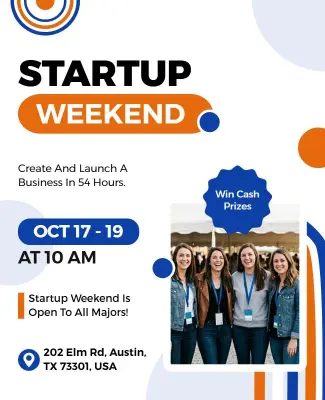 Startup Weekend Event Flyer Template