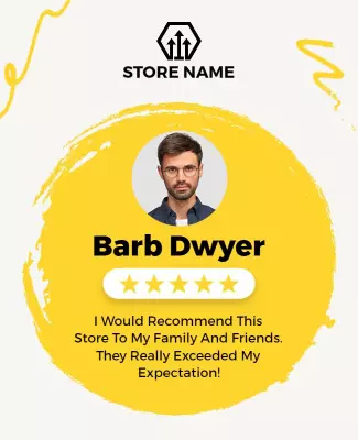 Store Announcement Flyer Template