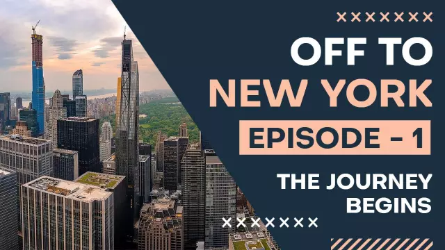 Stunning New York City Travel Adventure YouTube Thumbnail Template