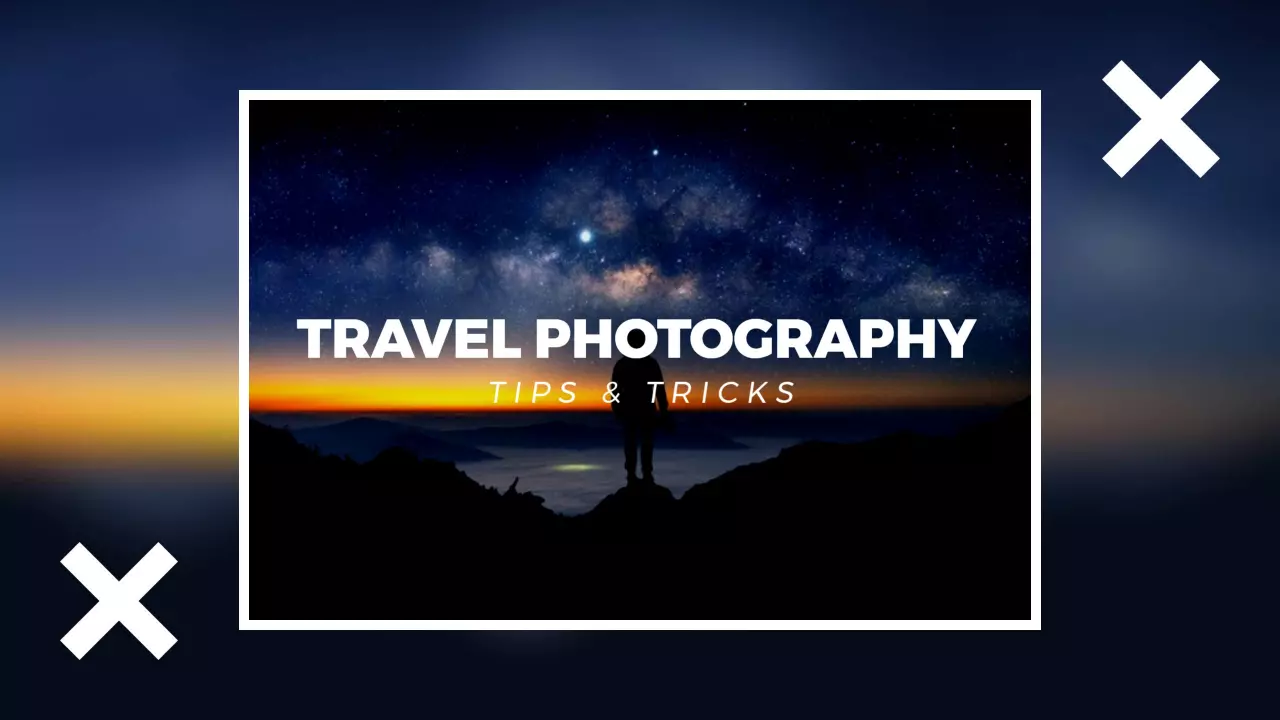 Stunning Night Sky Travel Photography Tips and Tricks YouTube Banner Template