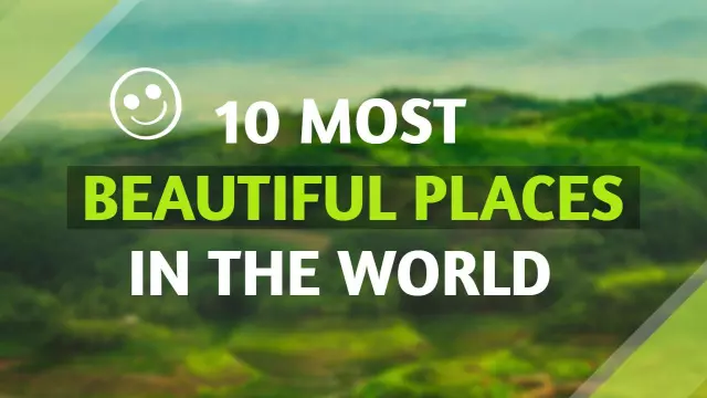 Stunning Scenic Landscapes Travel YouTube Thumbnail Template