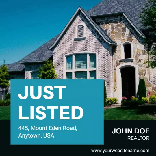 Stunning Stone Facade Home for Sale at Mount Eden Road Ad Template