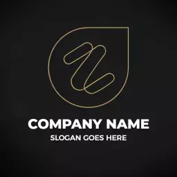 Stylish Black and Gold Z Letter Design for Creative Logo Template