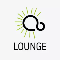 Stylish Black and Green Lounge Design with Sunshine Elements Logo Template