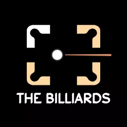 Stylish Black and White Billiards Game Design Logo Template