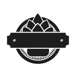 Stylish Black Circle Design for Branding Feature Logo Template