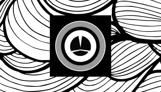 Stylish Black White Swirl Pattern Business Card Template