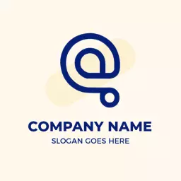 Stylish Blue Q Letter Design for Modern Branding Logo Template
