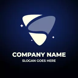 Stylish Blue V Letter Design for Creative Branding Logo Template