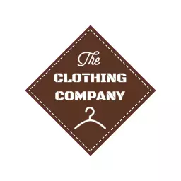 Stylish Brown Diamond Design Showcasing Clothing Brand Logo Template