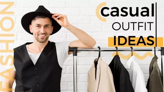 Stylish Casual Outfit Ideas Fashion YouTube Thumbnail Template