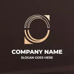 Stylish Circular Design Emphasizing the O Letter Logo Template
