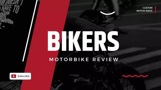 Stylish Custom Motorbike Review YouTube Thumbnail Template