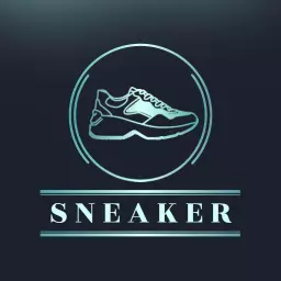 Stylish Dark Blue Sneaker Design for Modern Shoemaker Logo Template