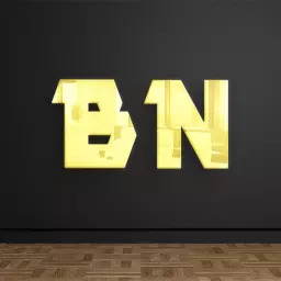 Stylish Gold Lettering with Modern Interior Mockup Logo Template