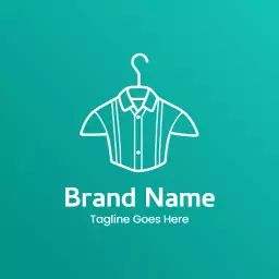 Stylish Iconic Shirt Design Representing Fashion Trends Logo Template