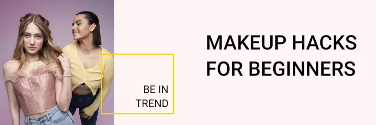 Stylish Makeup Tips for Beginners with Trendy Colors Twitter Banner Template