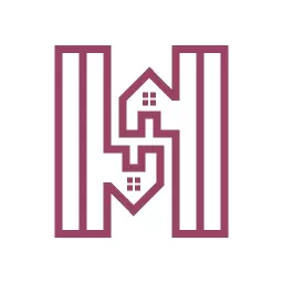 Stylish Maroon and White Hotel Logo Showcasing Hospitality Template
