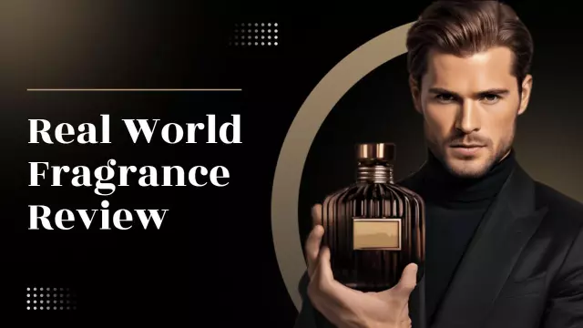 Stylish Men's Fragrance Review Trending YouTube Thumbnail Template
