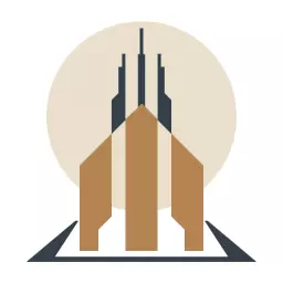 Stylish Modern Building Design for Real Estate Logo Template