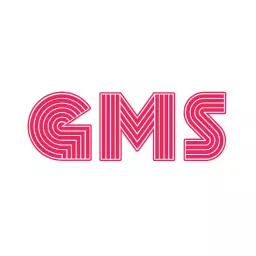 Stylish Pink and White Letter Monogram Design Logo Template