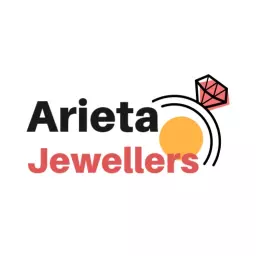 Stylish Red Diamond Graphic Enhancing Elegant Jewelry Logo Template