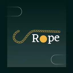 Stylish Rope Design with Unique Curves and Text Elements Logo Template