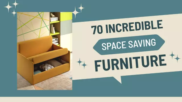 Stylish Space Saving Furniture Ideas YouTube Thumbnail Template