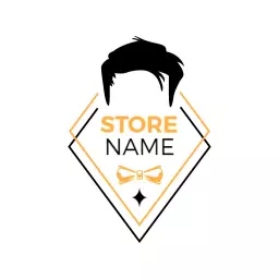 Stylish Vintage Men's Accessories with Elegant Bowtie Logo Template