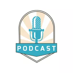Stylish Vintage Microphone Design Representing Podcast Logo Template