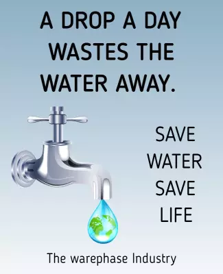 Stylish Water Conservation Awareness Poster Template