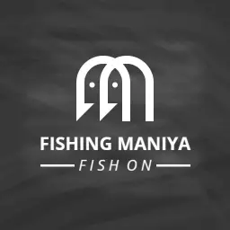 Stylish White Minimalist Design Showcasing Fishing Spirit Logo Template