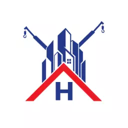 Stylized Alphabet Featuring Construction and Real Estate Logo Template