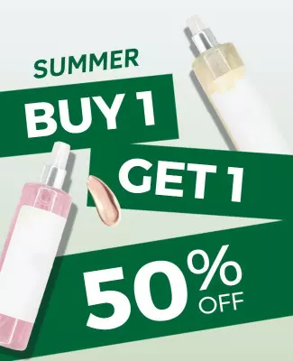 Summer Fragrance Sale Promotion Flyer Template